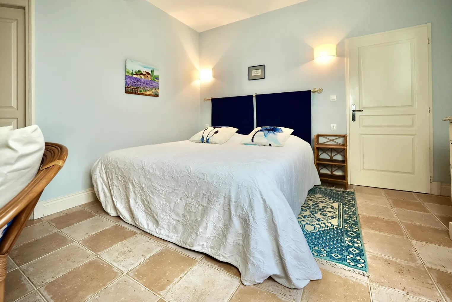 Chambre Lavande Location chambre d'hôte en Charente.