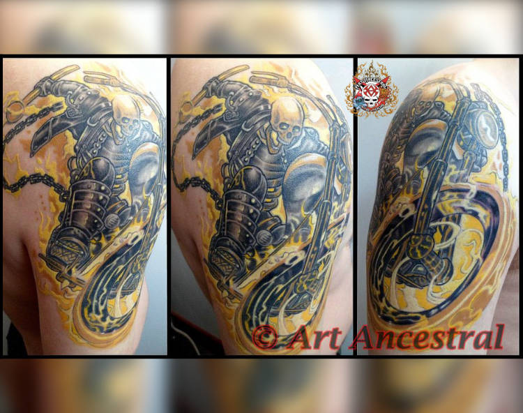 Tatoueur et Tattoo à Libourne près de Coutras.