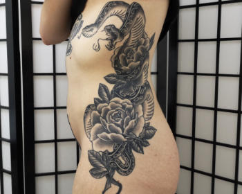 Tatoueurs en guests à Bordeaux au Perce Muraille.