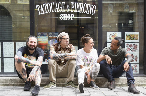 Salon de tatouage, tatoueur à Bordeaux - Shop St Michel (33) | Le Perce Muraille.